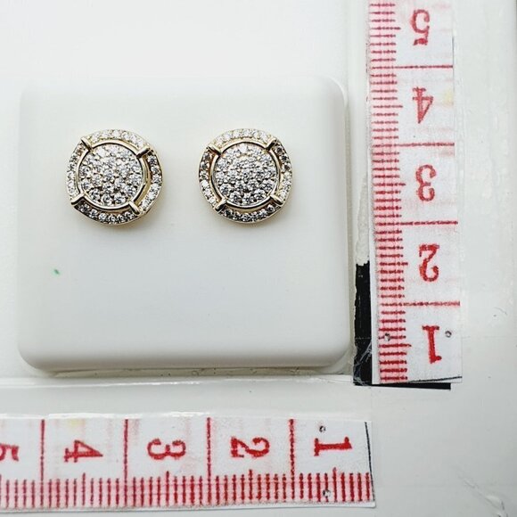 "925 Sterling Silver Plated CZ Earrings, EVBRS446 - Picture 10 of 10